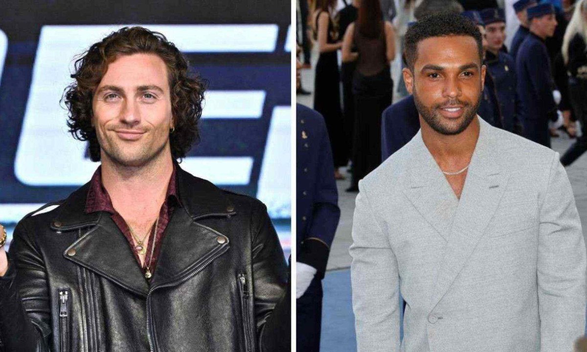 Aaron Taylor-Johnson e Lucien Laviscount -  (crédito: AFP)