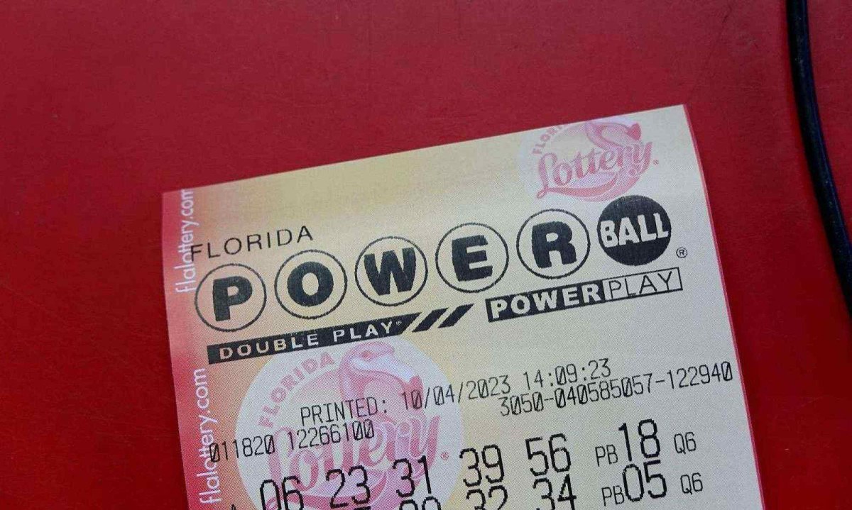 Bilhete da Powerball       -  (crédito: Joe Raedle / AFP)