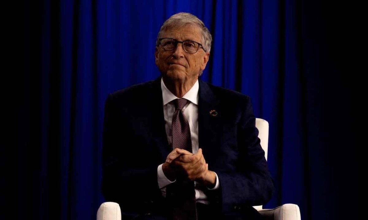 Bill Gates  sempre demonstra muita tranquilidade, racionalidade e uma grande dose de inteligência estratégica -  (crédito: Alex Kent/GETTY IMAGES/A)