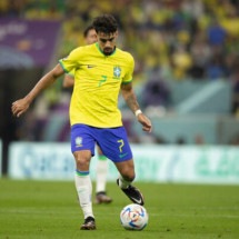 Lucas Paquetá está suspenso para o jogo contra o Peru -  (crédito: Foto: Lucas Figueiredo/CBF)