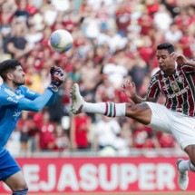 Fluminense precisa melhorar desempenho em clássicos para vencer o Flamengo  -  (crédito: Foto: Lucas Merçon/Fluminense)