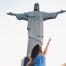 Eterna Globeleza comemora aniversário com ensaio no Cristo Redentor - Reprodução/Instagram