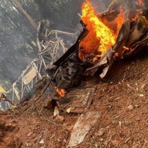 MG: piloto morre em queda de avião em Ouro Preto - CBMMG