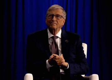 Bill Gates  sempre demonstra muita tranquilidade, racionalidade e uma grande dose de inteligência estratégica -  (crédito: Alex Kent/GETTY IMAGES/A)