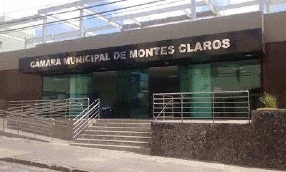 Fachada da Câmara Municipal de Montes Claros -  (crédito: divulgação)