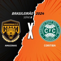 Coritiba e Amazonas se enfrentam pela Série B do Brasileiro -  (crédito: Arte/Jogada10)