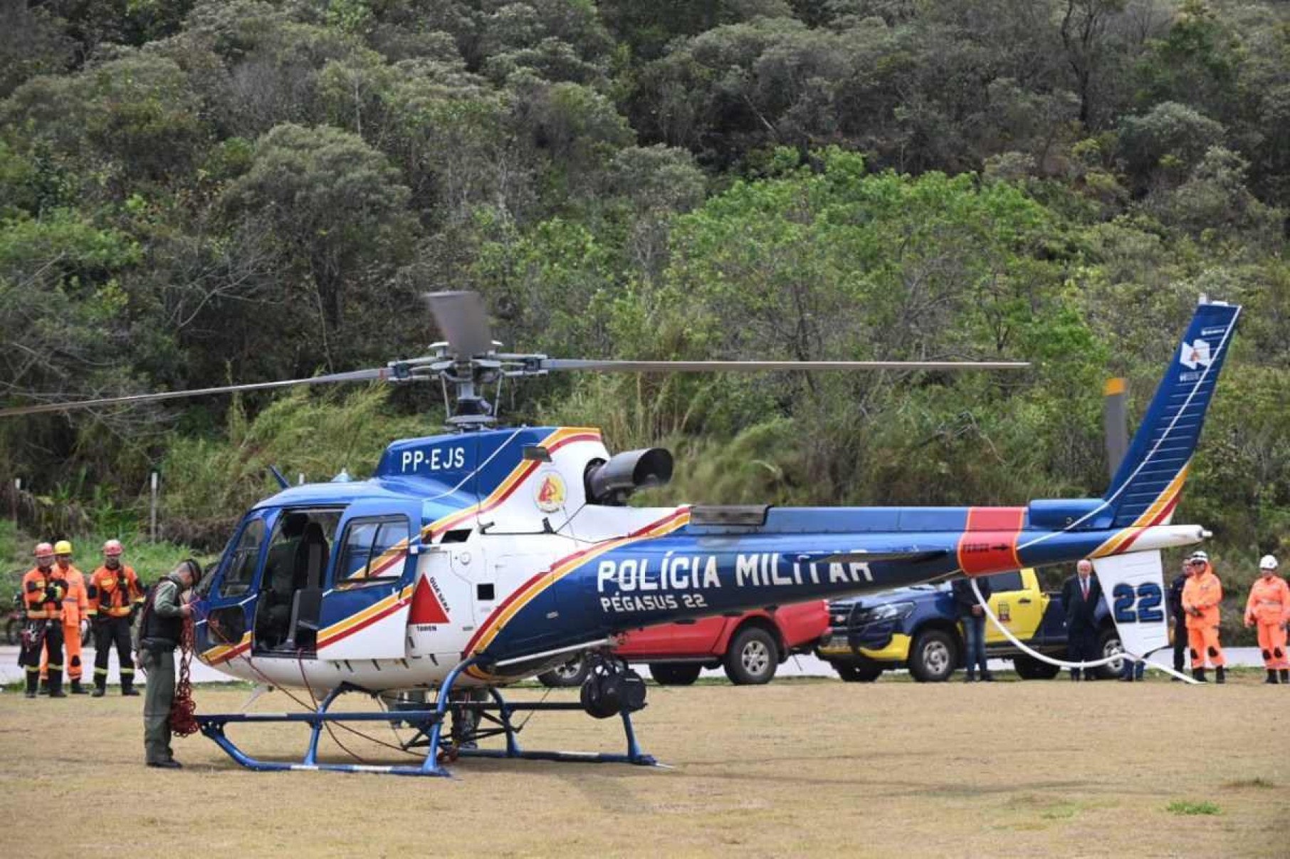 Lula lamenta mortes em queda de helicóptero dos bombeiros em Ouro Preto 