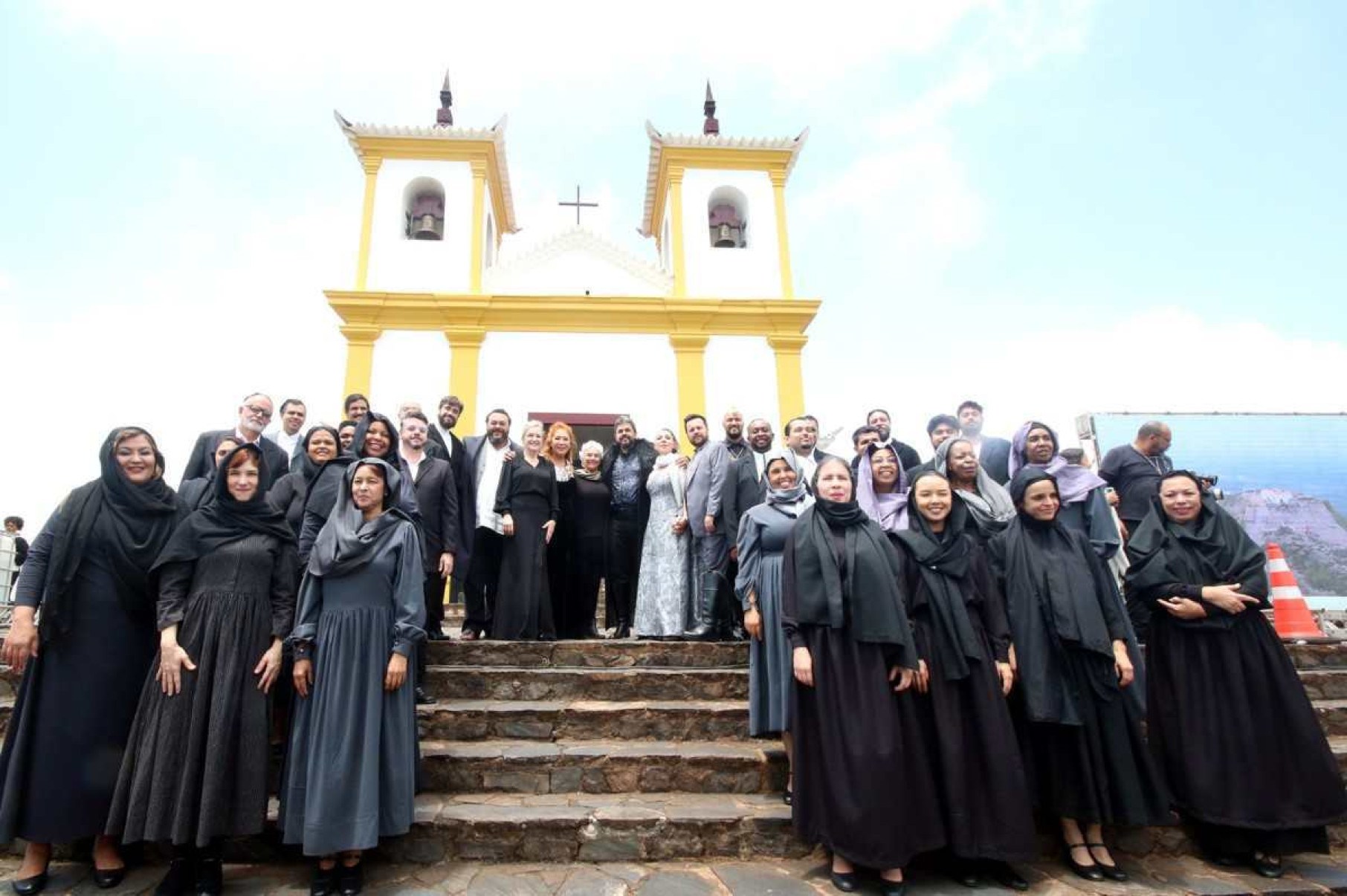 Acabaram ingressos de 'Nabucco', que teve pré-estreia na Serra da Piedade