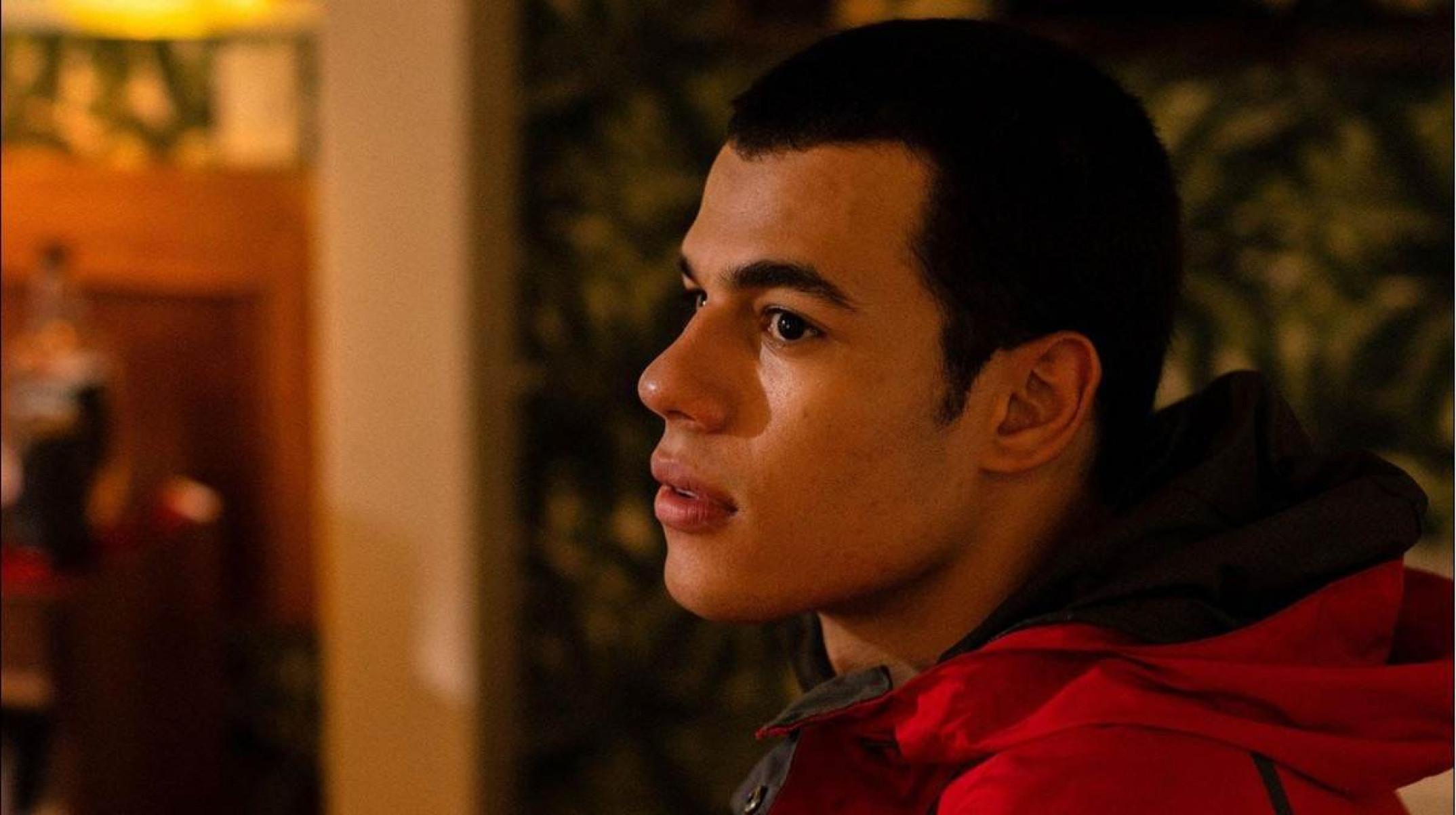 João Pedro Mariano como Wellington no filme "Baby"