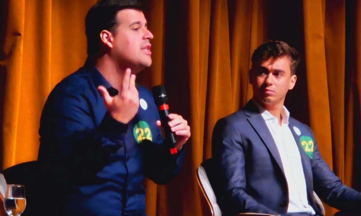 Em evento realizado na manh&atilde; desta segunda-feira (14/10), Engler apresentou suas propostas para os setores da ind&uacute;stria, com&eacute;rcio, bens e servi&ccedil;os -  (crédito: Jair Amaral/EM/D.A Press)