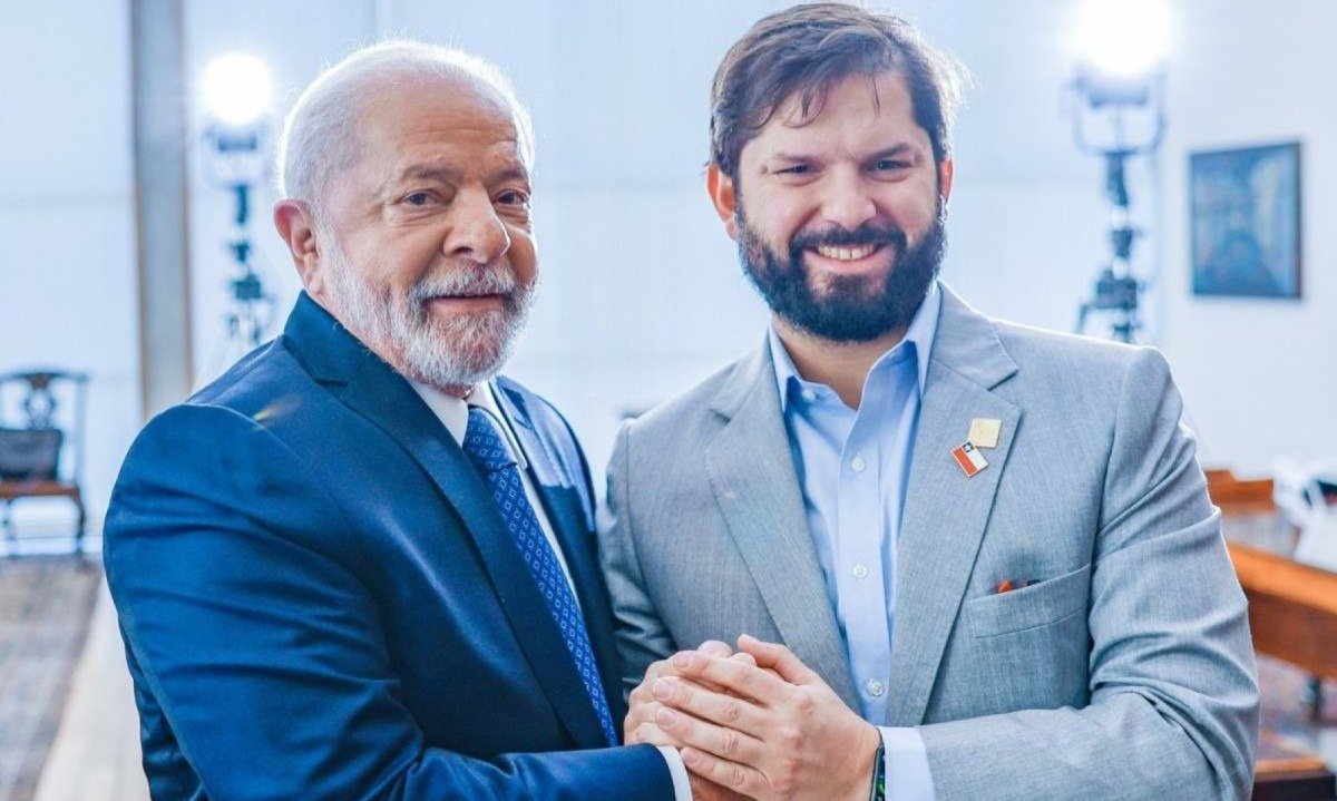 Lula e Gabriel Boric vem pedindo que atas sobre as eleições presidenciais da Venezuela sejam publicadas para reconhecer o presidente eleito -  (crédito: Ricardo Stuckert/PR)