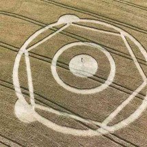 Marcas misteriosas voltam a aparecer em plantação de Santa Catarina - Fábio wilcke/AIR 3/Reprodução