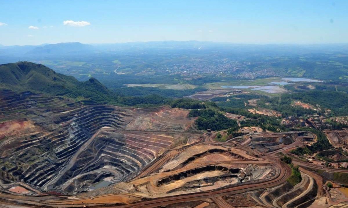 Incidente aconteceu no complexo de mineração da CSN em Congonhas, na Região Central de Minas, em agosto de 2014 -  (crédito: Ramon Lisboa/EM/D.A Press (2019))