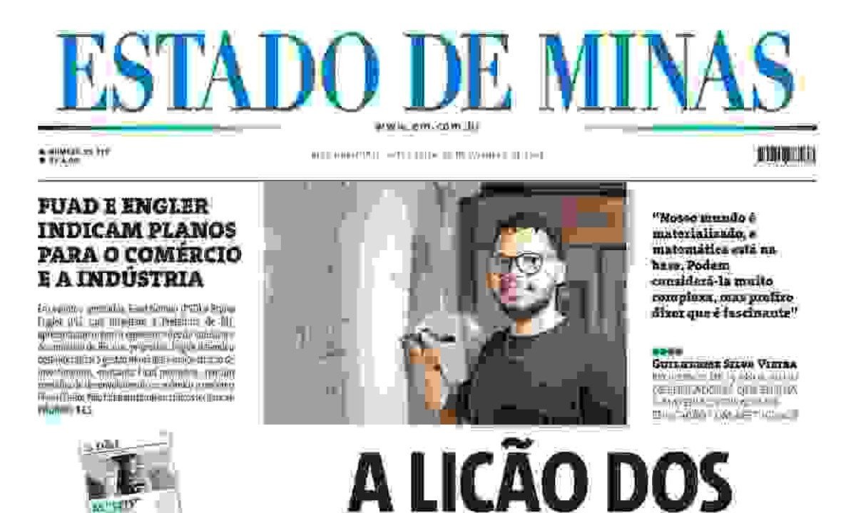 Estado de Minas -  (crédito: Capa do Estado de Minas)