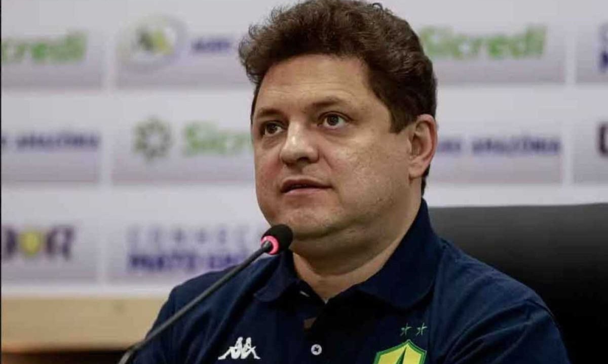 Cristiano Dresch, presidente do Cuiabá, critica a CBF e os demais clubes brasileiros que não querem tomar providências contra os caloteiros -  (crédito: AssCom Dourado)