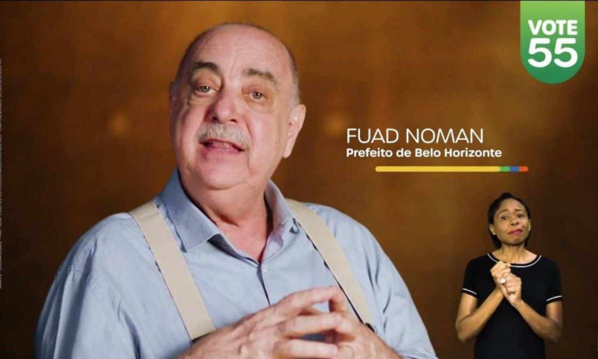 Prefeito Fuad Noman iniciou um tratamento contra câncer no início do período eleitoral -  (crédito: YouTube/Reprodução)