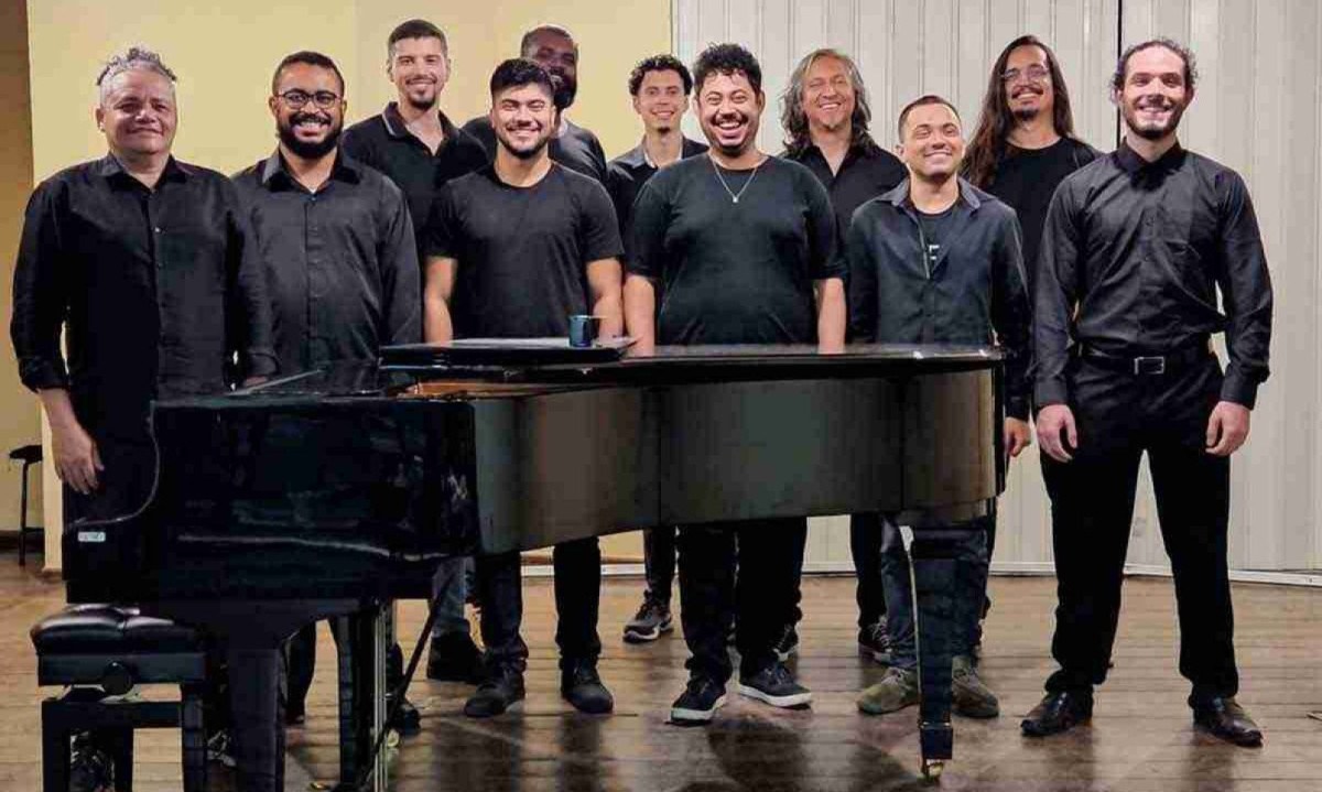 Coro masculino da Uemg vai cantar músicas de George Gershwin, Astor Piazzolla, Luiz Gonzaga e Jayme Ovalle -  (crédito: Acervo pessoal)