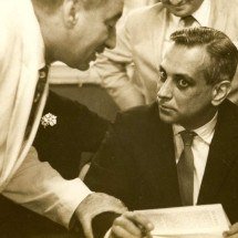 Obra de Lúcio Cardoso é tema de palestra na Academia Mineira de Letras - Geraldo Viola/O Cruzeiro/EM D.A Press - 6/4/61
