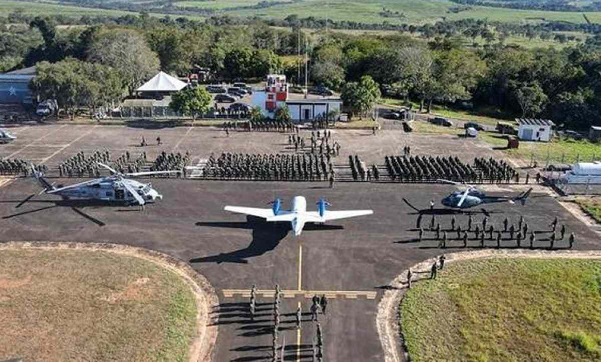 Marinha lidera operação em Furnas com presença de agentes de 13 países