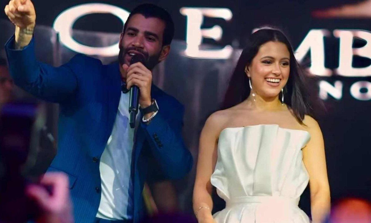Gusttavo LIma se apresentou no aniversário de Valentina Cabral -  (crédito: Reprodução)