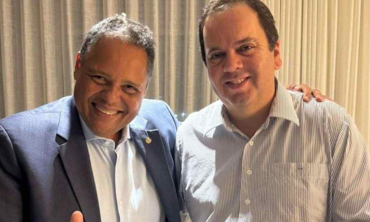 Unidos, por ora, os deputados Elmar Nascimento (União) e Antônio Brito (PSD) oferecem vice da futura chapa ao PT.
 -  (crédito: Reprodução/Instagram)