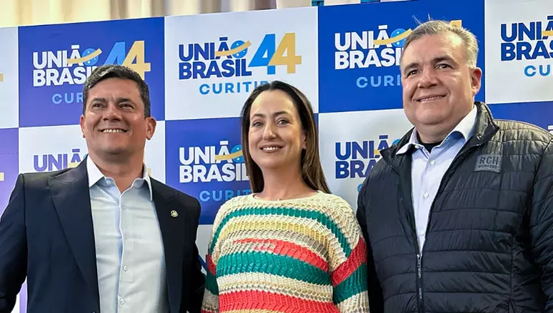 O deputado estadual Ney Leprevost (União Brasil) disputou a Prefeitura de Curitiba com Rosângela Moro, esposa de Sergio Moro, como sua vice -  (crédito: Reprodução/Instagram)