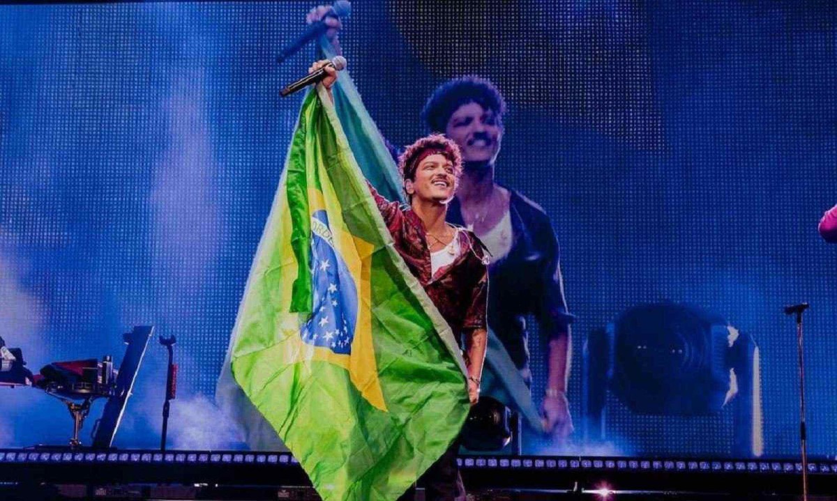 Mais de 400 mil ingressos foram vendidos para os shows de Bruno Mars -  (crédito: Reprodução / Instagram)