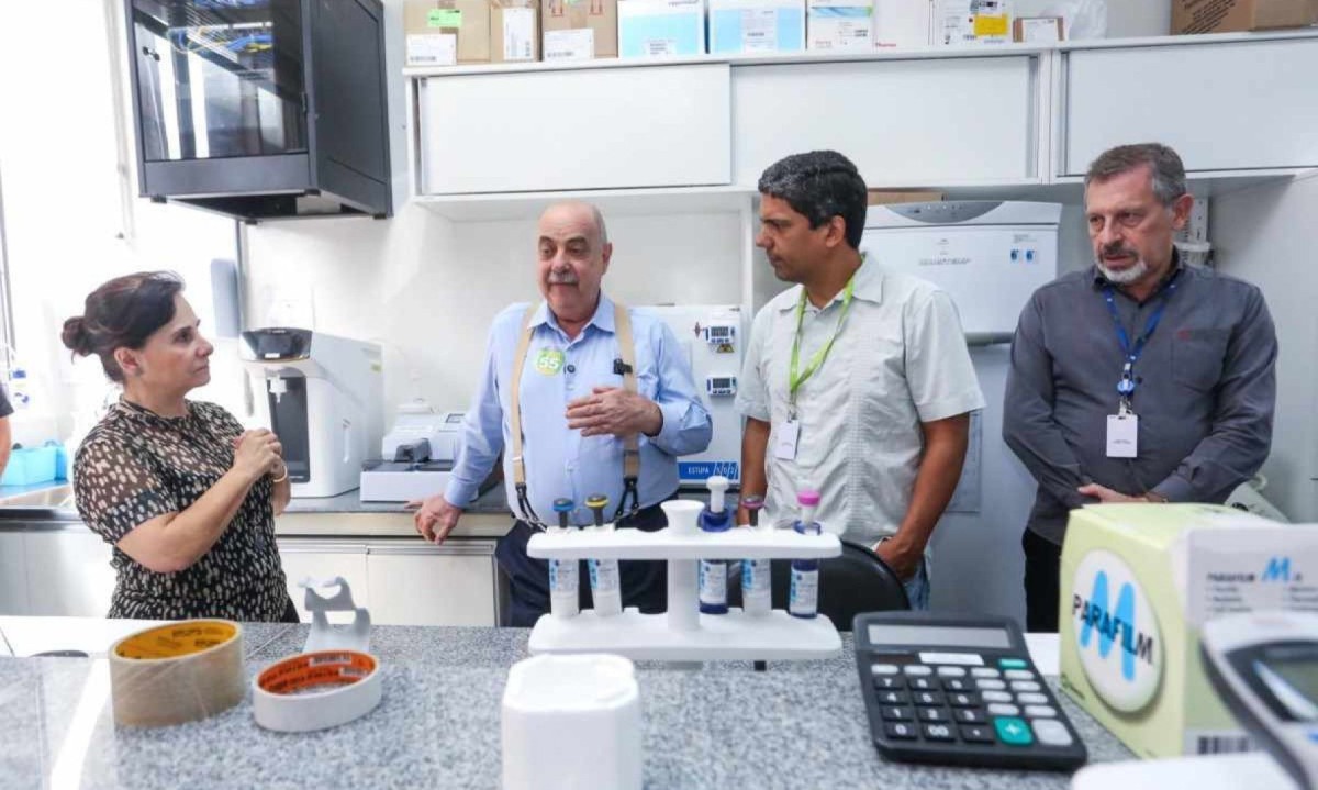 Em conversa com os pesquisadores do CTVacinas, Fuad afirmou que a PBH pode ajudar a captar parcerias institucionais em outras instâncias  -  (crédito: Divulgação)