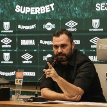  Rio de Janeiro, Brasil - 25/06/2024  - CT Carlos Castilho -   .Entrevista coletiva do presidente do Fluminense, M..rio Bittencourt..FOTO: LUCAS MER..ON / FLUMINENSE F.C....IMPORTANTE: Imagem destinada a uso institucional e divulga....o, seu.uso comercial est.. vetado incondicionalmente por seu autor e o.Fluminense Football Club... obrigat..rio mencionar o nome do autor ou.usar a imagem....IMPORTANT: Image intended for institutional use and distribution..Commercial use is prohibited unconditionally by its author and.Fluminense Football Club. It is mandatory to mention the name of the.author or use the image....IMPORTANTE: Im..gen para uso solamente institucional y distribuici..n. El.uso comercial es prohibido por su autor y por el Fluminense FootballClub. ...s mandat..rio mencionar el nombre del autor ao usar el im..gen.
     -  (crédito:  Lucas Mercon)