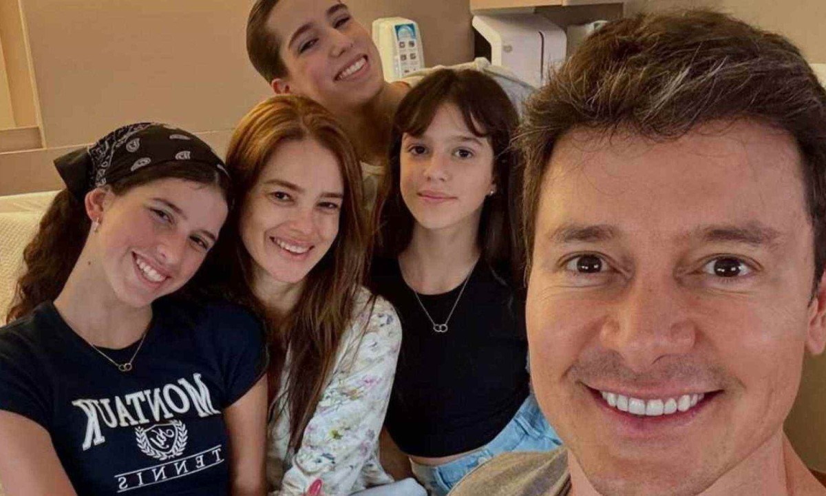 Rodrigo Faro e família -  (crédito: Reprodução Instagram)