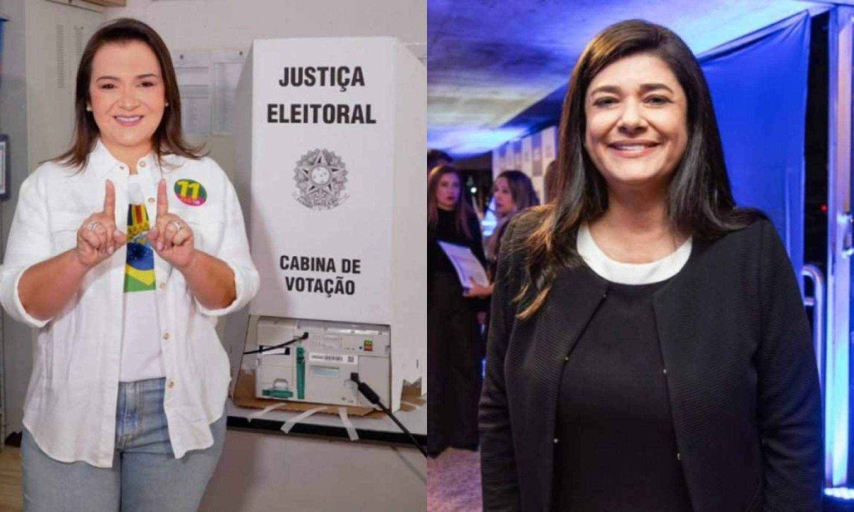 Adriane Lopes (PP) aparece com 42% das intenções de voto na pesquisa estimulada; já Rose Modesto (União Brasil) foi mencionada por 39% -  (crédito: Reprodução/Redes Sociais)
