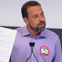 Boulos promete ir à Justiça contra governador de SP por relacioná-lo ao PCC - Reprodução/Folha/UOL/Rede TV