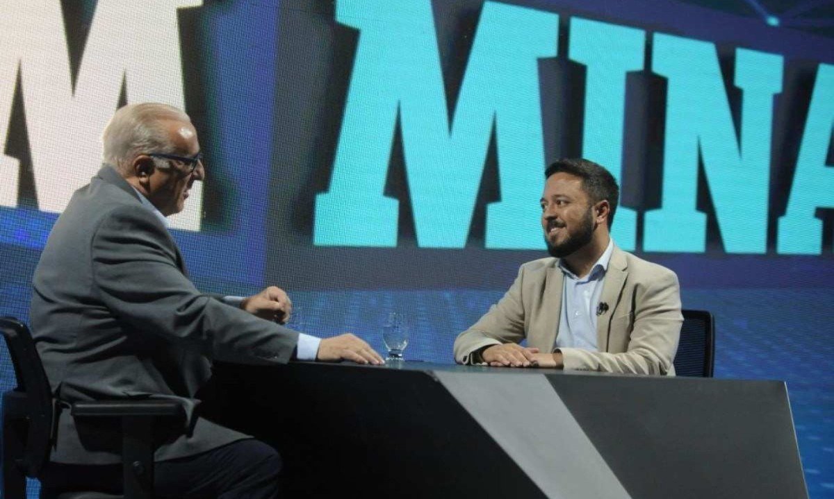 Prefeito de Nova Lima, João Marcelo, fala sobre os desafios de governar uma cidade com realidades distintas -  (crédito: Alexandre Guzanshe/EM/D.A Press)