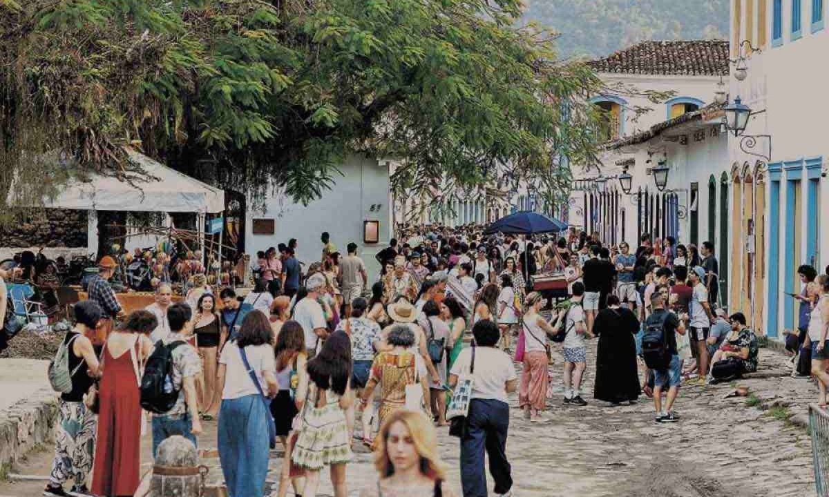 22ª edição da Festa Literária Internacional de Paraty (Flip) -  (crédito: Sara De Santis/divulgação)