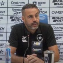 Artur Jorge, em coletiva de imprensa após Botafogo 1x1 Criciúma - (crédito: Foto: Reprodução ) Artur Jorge, em coletiva de imprensa após Botafogo 1x1 Criciúma - (crédito: Foto: Reprodução )