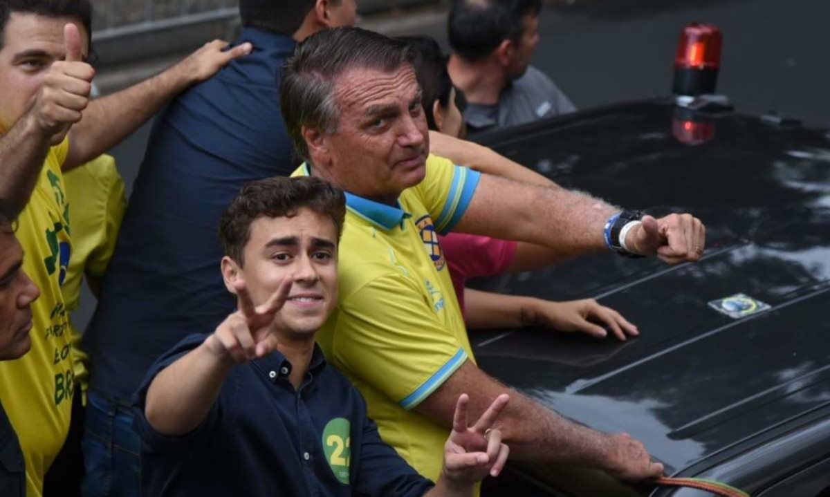 Nikolas defendeu Bolsonaro em vídeo de 12 minutos -  (crédito: Gladyston Rodrigues/EM/D.A Press)