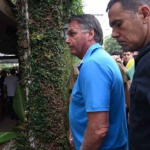 Bolsonaro almoça na Pampulha com Engler e Nikolas antes de motocarreata - Gladyston Rodrigues/EM/D.A Press