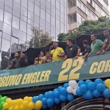Bolsonaro, Engler, Nikolas e Cleitinho criticam a 'ausência' de Fuad em BH - Tulio Santos/EM/DAPRESS