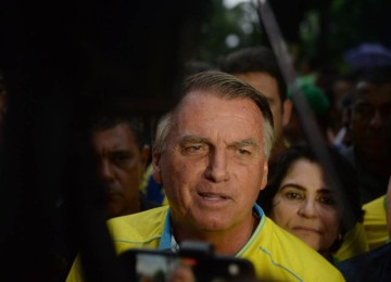 Lula afirmou que Bolsonaro "foi eleito com mentiras" e que Michel Temer (MDB) chegou à Presidência "por meio de um golpe" -  (crédito: Túlio Santos/EM/D.A Press)