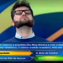 Gaúcho perde R$ 270 mil ao errar pergunta sobre orelhão - TV Globo/Reprodução