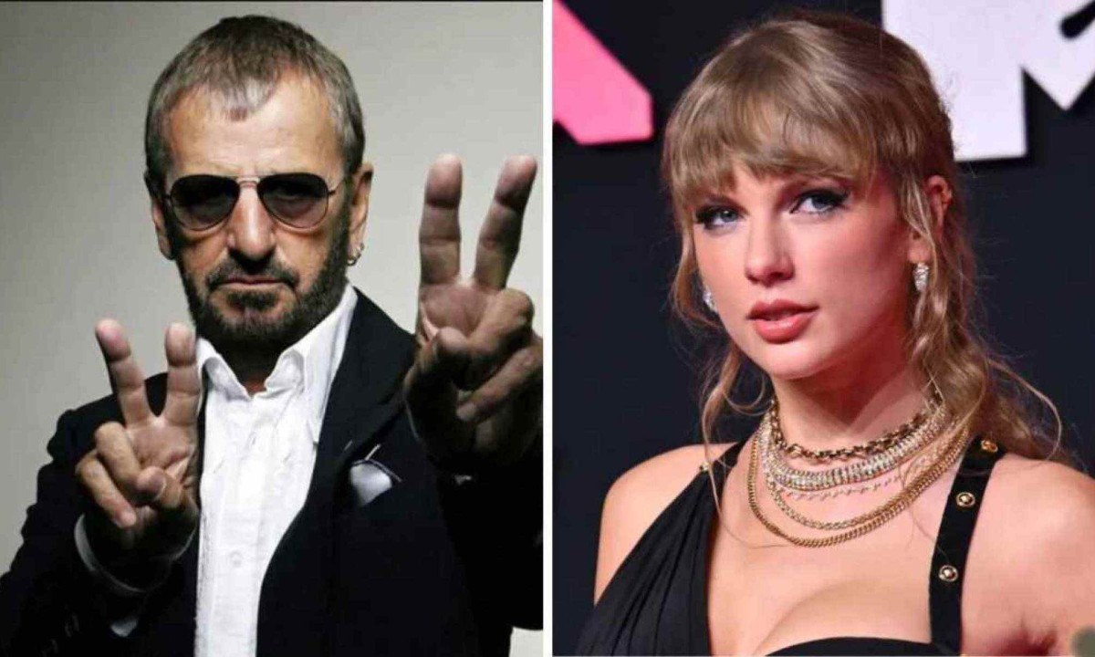 Ringo Starr fez elogios à Taylor Swift em entrevista -  (crédito: Divulgação / AFP)