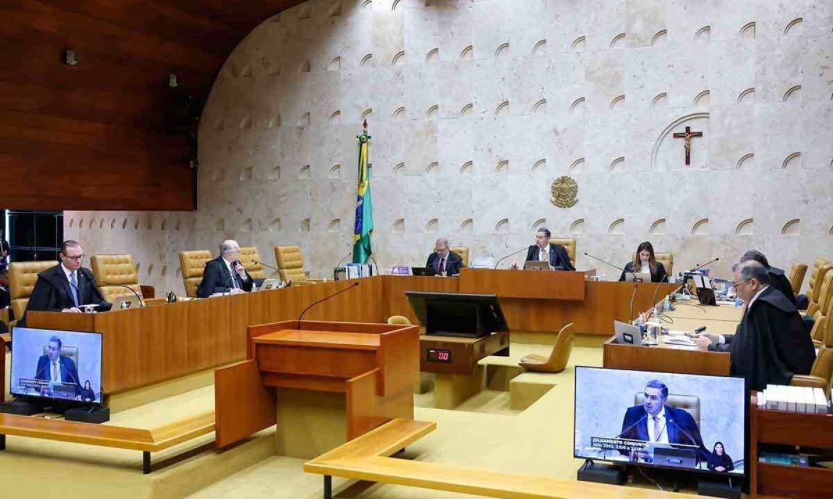 Plenário do Supremo Tribunal vai decidir sobre aparato de combate a incêndios para municípios -  (crédito: Antônio Augusto/SCO/STF – 29/4/24)