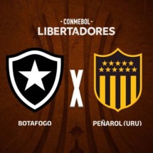 Botafogo e Peñarol começam a decidir quem estará na final, em novembro  -  (crédito: Foto: Arte/Jogada10)