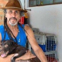 Cachorrinha é atacada por jacaré em Lagoa Santa e tem a pata partida - Leandro Couri/EM/D.A Press