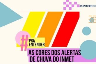 Alerta de chuva amarelo, laranja e vermelho: entenda as cores do Inmet