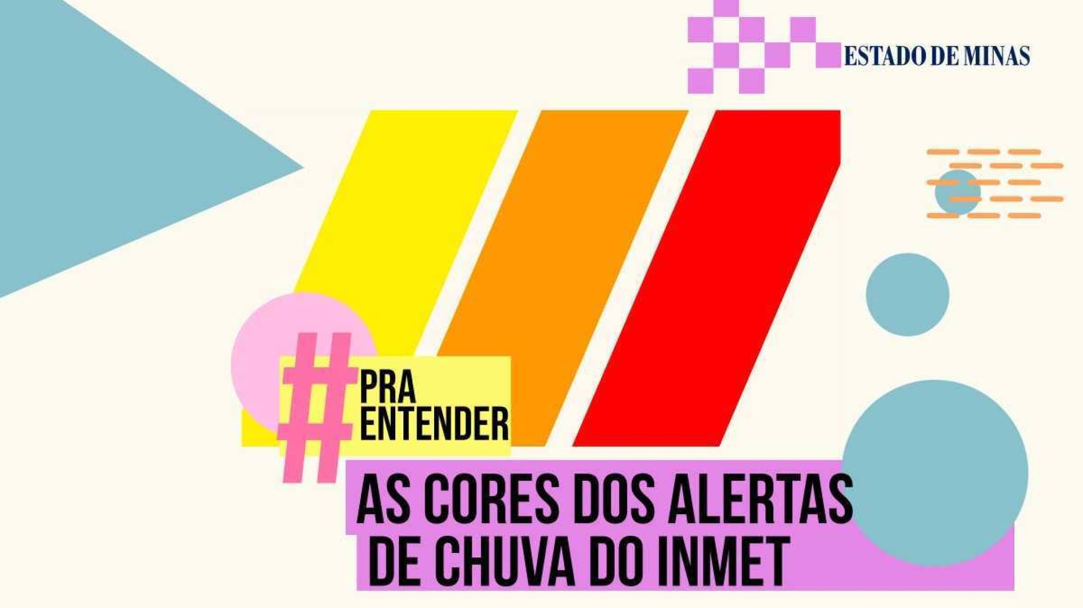 Alerta de chuva amarelo, laranja e vermelho: entenda as cores do Inmet