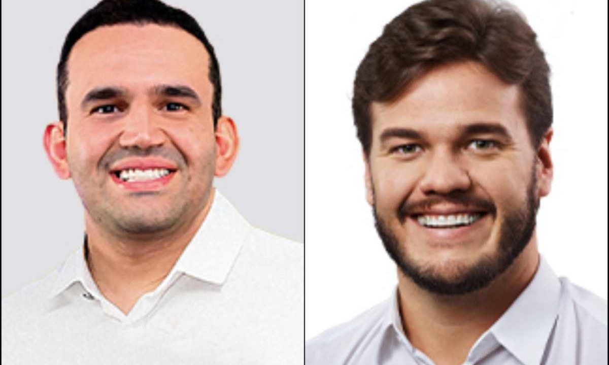 Dr. Jhony (PSB) E Bruno Cunha (União) disputam o pleito em Campina Grande -  (crédito: Reprodução/TSE)