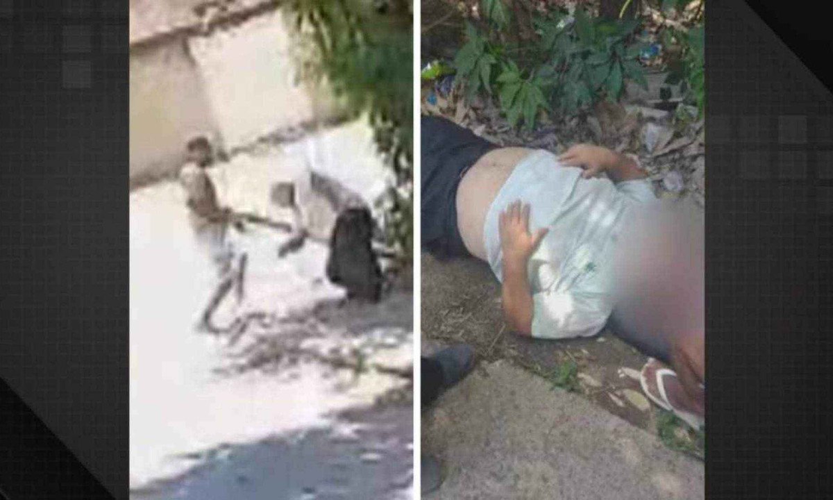 Motorista acabou levando a pior em briga com passageiro de ônibus -  (crédito: reprodução/dailymotion)