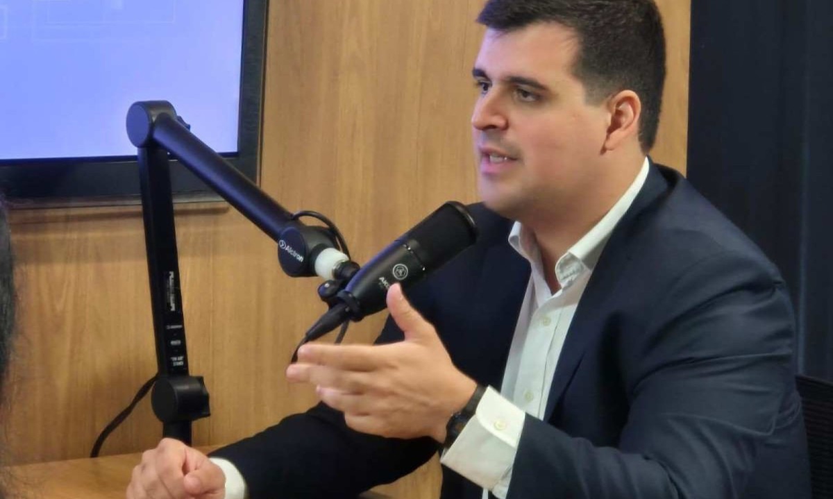 Deputado estadual Bruno Engler &eacute; o l&iacute;der do partido na Casa -  (crédito: JAIR AMARAL/EM/DAPRESS)