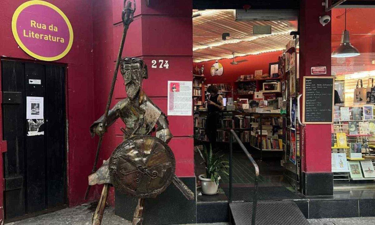 A Quixote tem uma forte ligação com a comunidade e acredita no poder da literatura para promover a transformação social -  (crédito: Ana Clara Parreiras/EM/D.A Press)